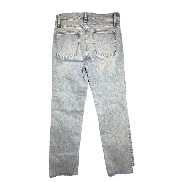 Frame Denim Denim - Frame jeans le high straight sz 28 organic cotton distressed hem Ankle Colorado